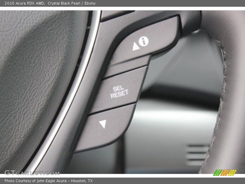 Crystal Black Pearl / Ebony 2016 Acura RDX AWD