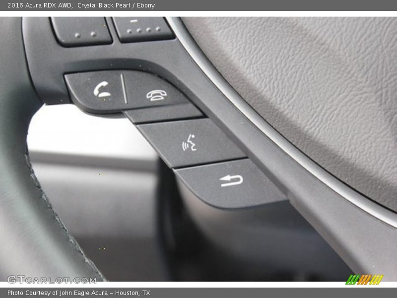 Crystal Black Pearl / Ebony 2016 Acura RDX AWD