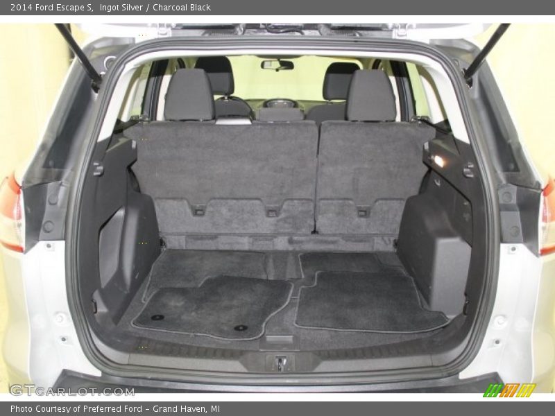 Ingot Silver / Charcoal Black 2014 Ford Escape S