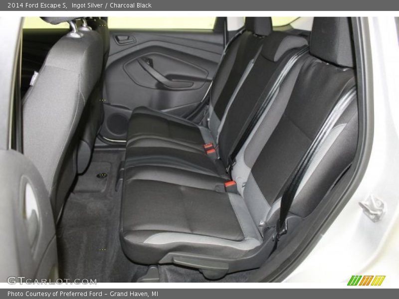 Ingot Silver / Charcoal Black 2014 Ford Escape S