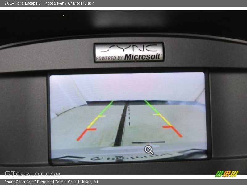 Ingot Silver / Charcoal Black 2014 Ford Escape S