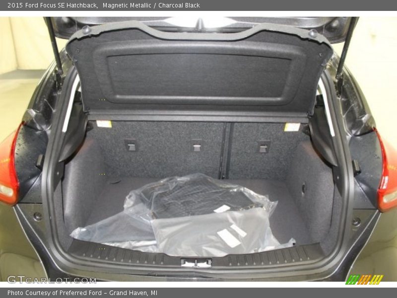 Magnetic Metallic / Charcoal Black 2015 Ford Focus SE Hatchback