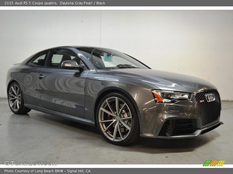 Daytona Gray Pearl / Black 2015 Audi RS 5 Coupe quattro