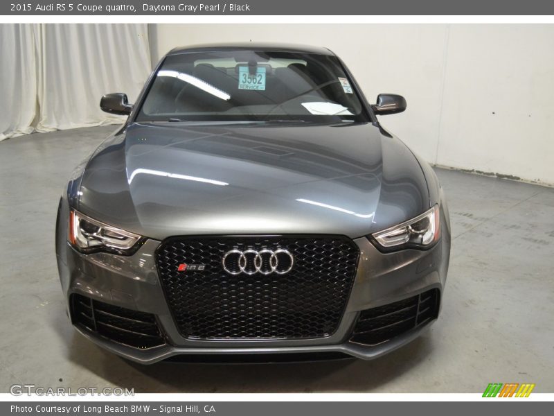 Daytona Gray Pearl / Black 2015 Audi RS 5 Coupe quattro