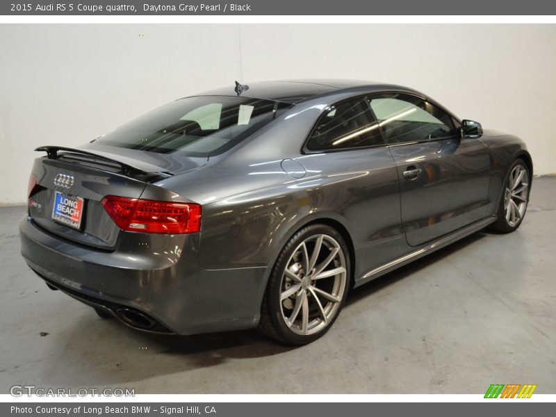 Daytona Gray Pearl / Black 2015 Audi RS 5 Coupe quattro