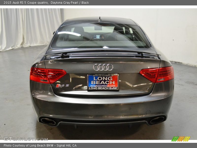 Daytona Gray Pearl / Black 2015 Audi RS 5 Coupe quattro