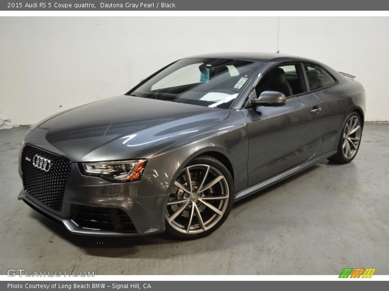 Daytona Gray Pearl / Black 2015 Audi RS 5 Coupe quattro