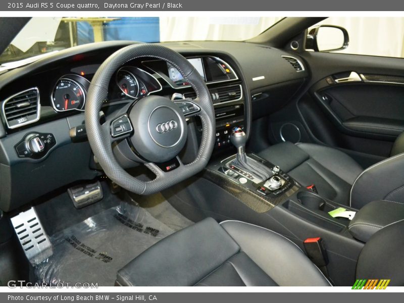 Daytona Gray Pearl / Black 2015 Audi RS 5 Coupe quattro
