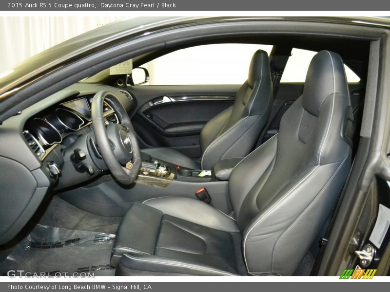 Daytona Gray Pearl / Black 2015 Audi RS 5 Coupe quattro