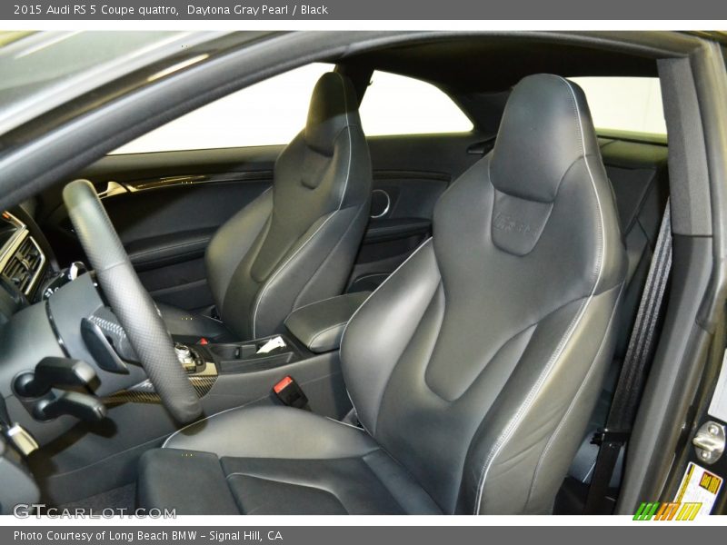 Daytona Gray Pearl / Black 2015 Audi RS 5 Coupe quattro