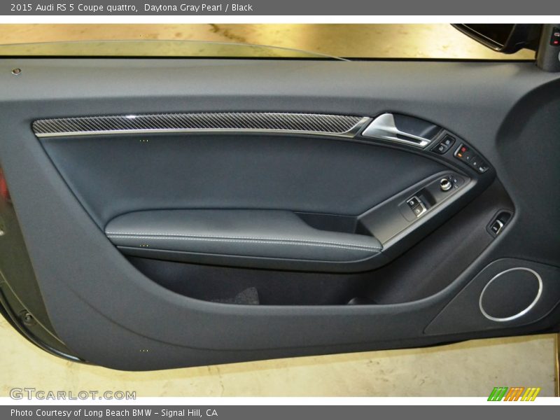Daytona Gray Pearl / Black 2015 Audi RS 5 Coupe quattro