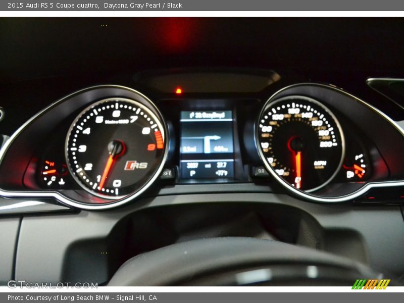Daytona Gray Pearl / Black 2015 Audi RS 5 Coupe quattro