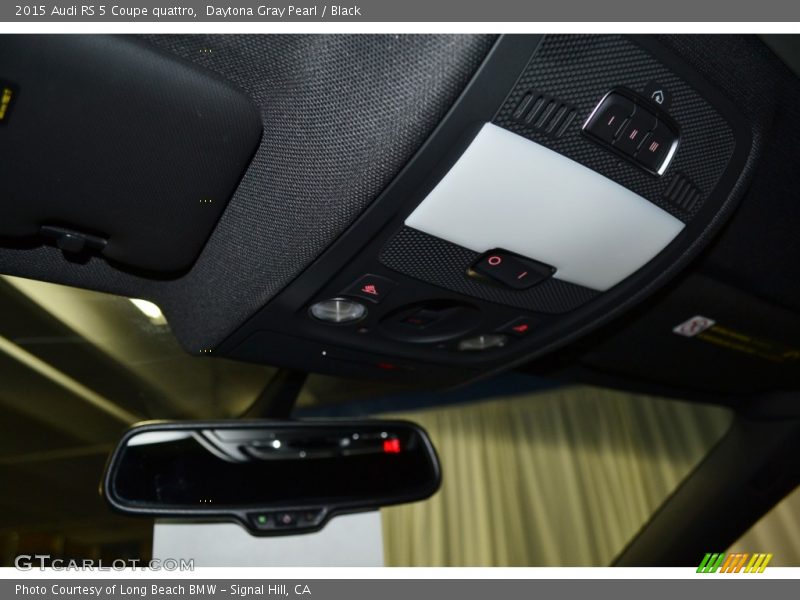 Daytona Gray Pearl / Black 2015 Audi RS 5 Coupe quattro