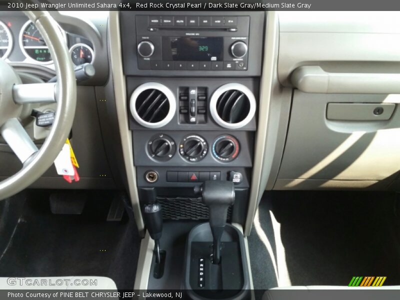 Red Rock Crystal Pearl / Dark Slate Gray/Medium Slate Gray 2010 Jeep Wrangler Unlimited Sahara 4x4