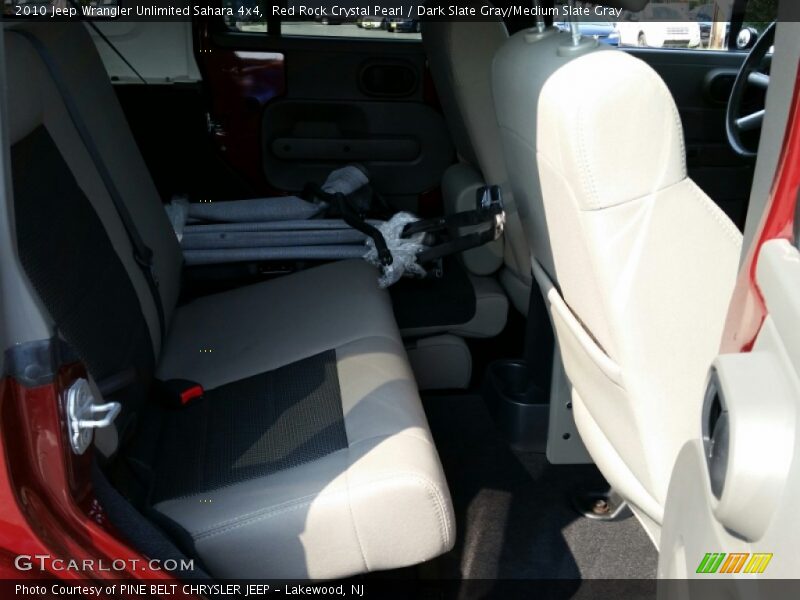 Red Rock Crystal Pearl / Dark Slate Gray/Medium Slate Gray 2010 Jeep Wrangler Unlimited Sahara 4x4
