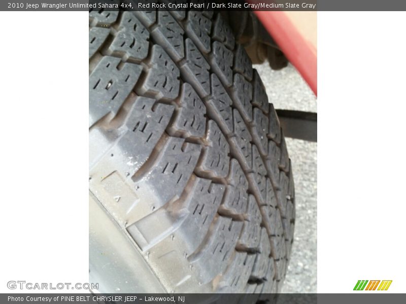 Red Rock Crystal Pearl / Dark Slate Gray/Medium Slate Gray 2010 Jeep Wrangler Unlimited Sahara 4x4