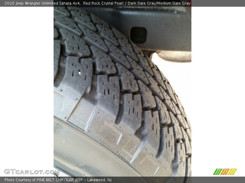 Red Rock Crystal Pearl / Dark Slate Gray/Medium Slate Gray 2010 Jeep Wrangler Unlimited Sahara 4x4