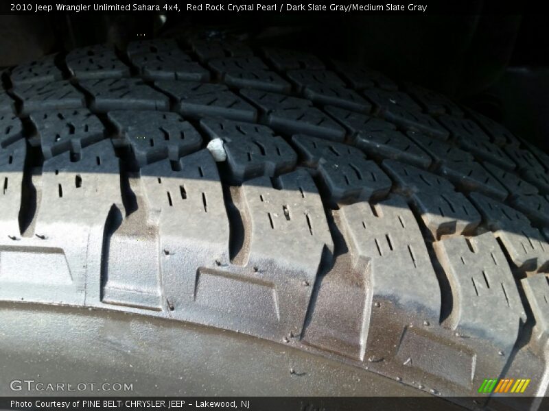 Red Rock Crystal Pearl / Dark Slate Gray/Medium Slate Gray 2010 Jeep Wrangler Unlimited Sahara 4x4