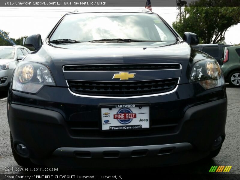 Blue Ray Metallic / Black 2015 Chevrolet Captiva Sport LS