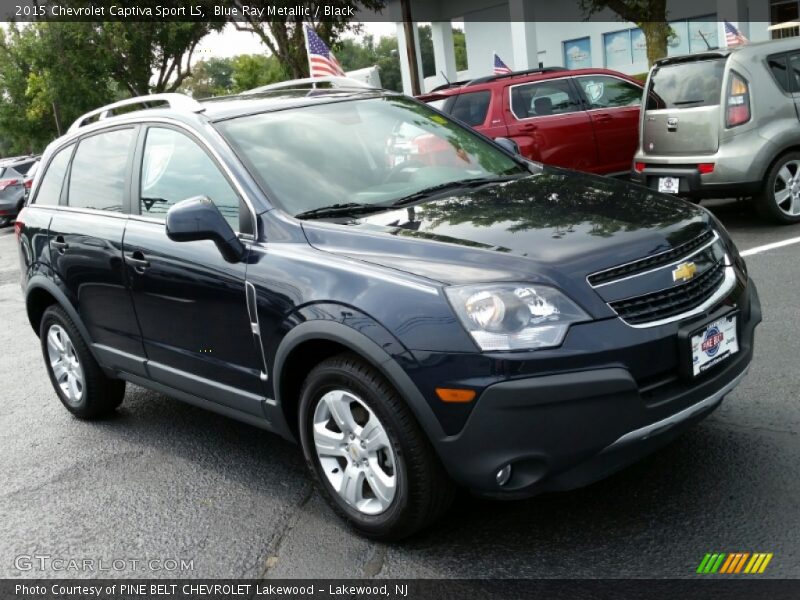 Blue Ray Metallic / Black 2015 Chevrolet Captiva Sport LS