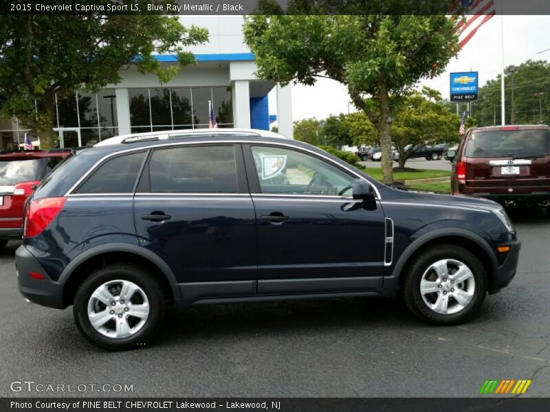 Blue Ray Metallic / Black 2015 Chevrolet Captiva Sport LS