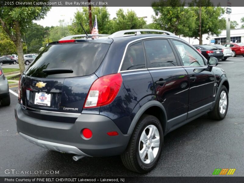 Blue Ray Metallic / Black 2015 Chevrolet Captiva Sport LS