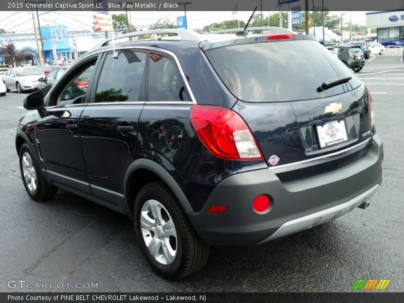Blue Ray Metallic / Black 2015 Chevrolet Captiva Sport LS