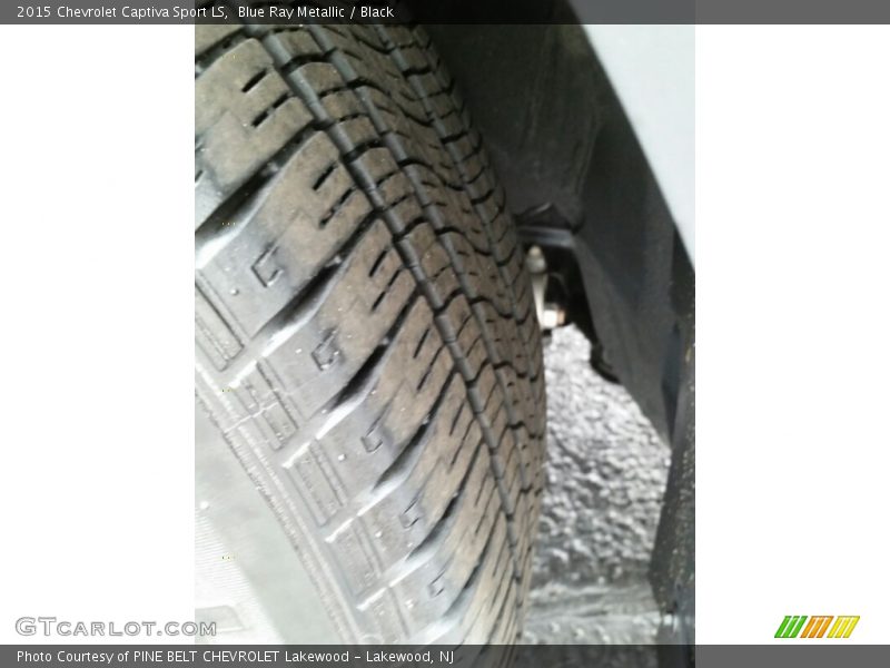 Blue Ray Metallic / Black 2015 Chevrolet Captiva Sport LS