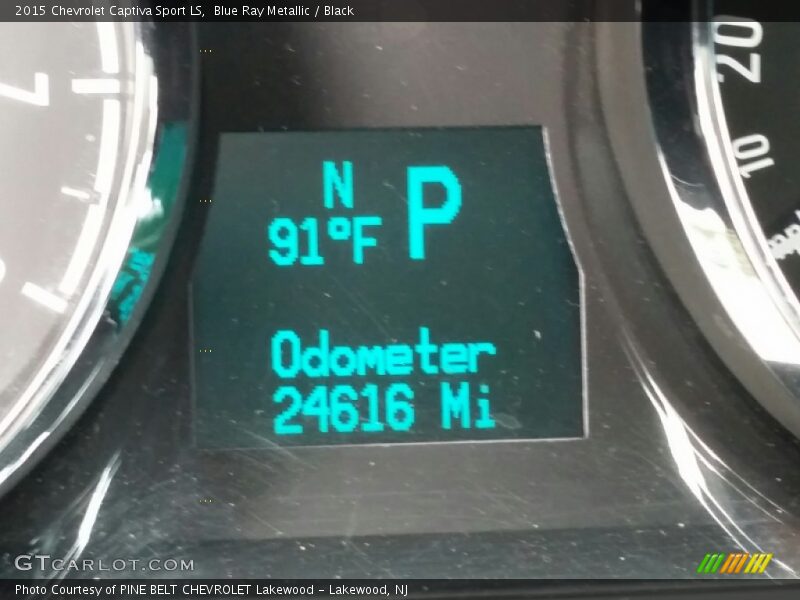 Blue Ray Metallic / Black 2015 Chevrolet Captiva Sport LS