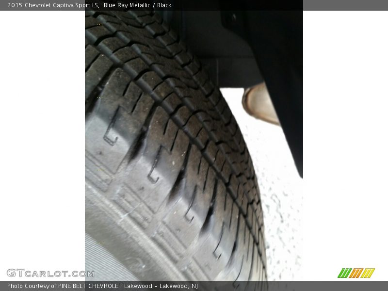 Blue Ray Metallic / Black 2015 Chevrolet Captiva Sport LS