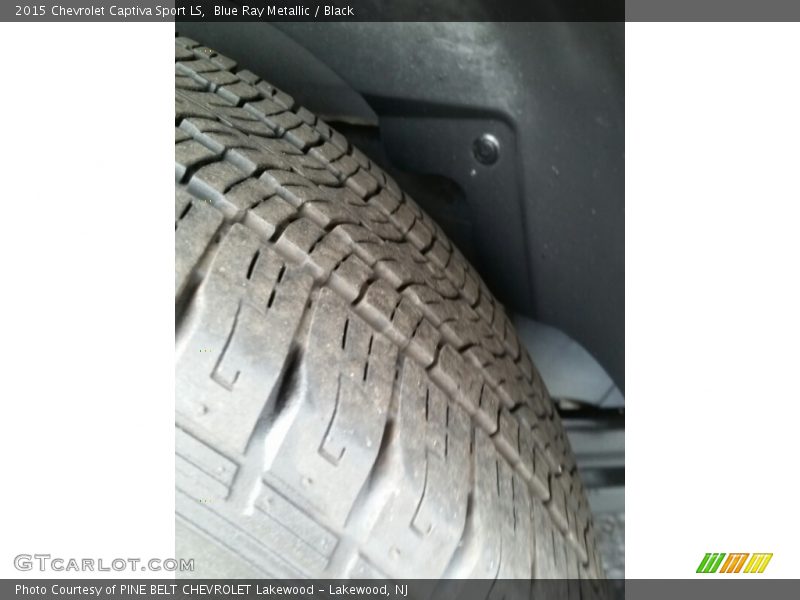 Blue Ray Metallic / Black 2015 Chevrolet Captiva Sport LS