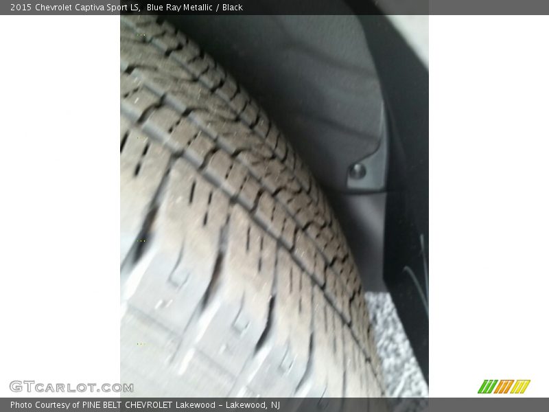 Blue Ray Metallic / Black 2015 Chevrolet Captiva Sport LS