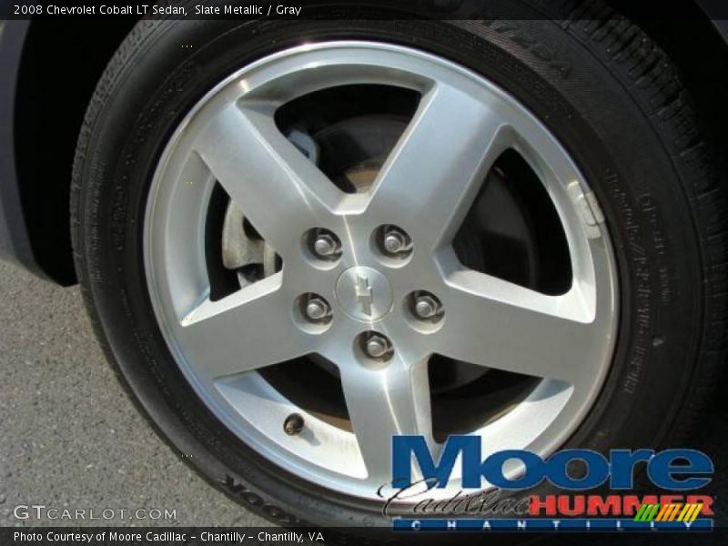 Slate Metallic / Gray 2008 Chevrolet Cobalt LT Sedan