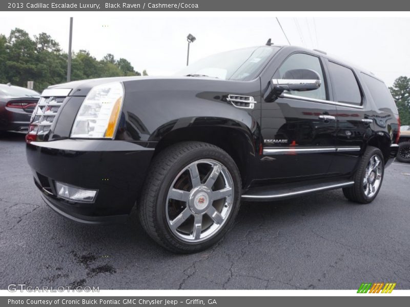 Black Raven / Cashmere/Cocoa 2013 Cadillac Escalade Luxury