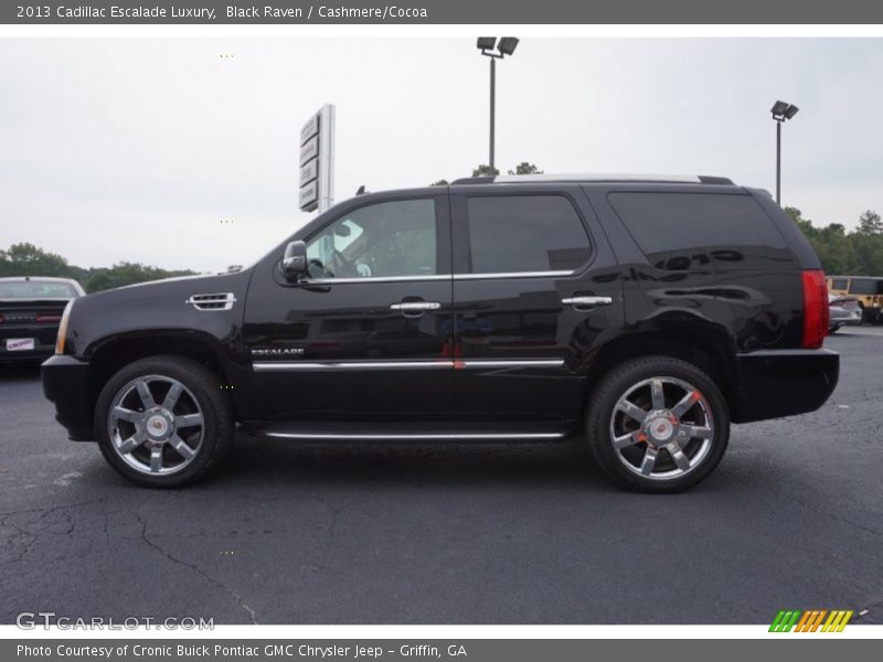 Black Raven / Cashmere/Cocoa 2013 Cadillac Escalade Luxury