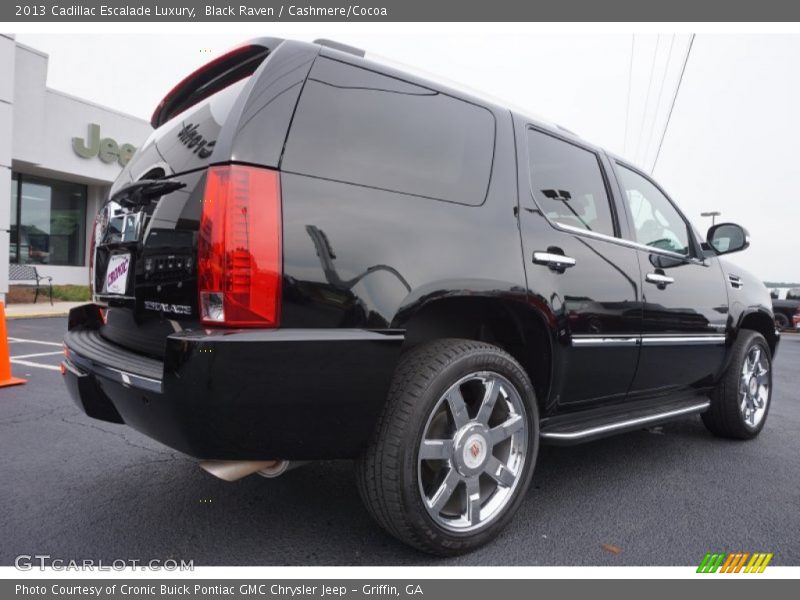 Black Raven / Cashmere/Cocoa 2013 Cadillac Escalade Luxury