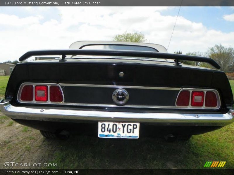 Black / Medium Ginger 1973 Ford Mustang Convertible