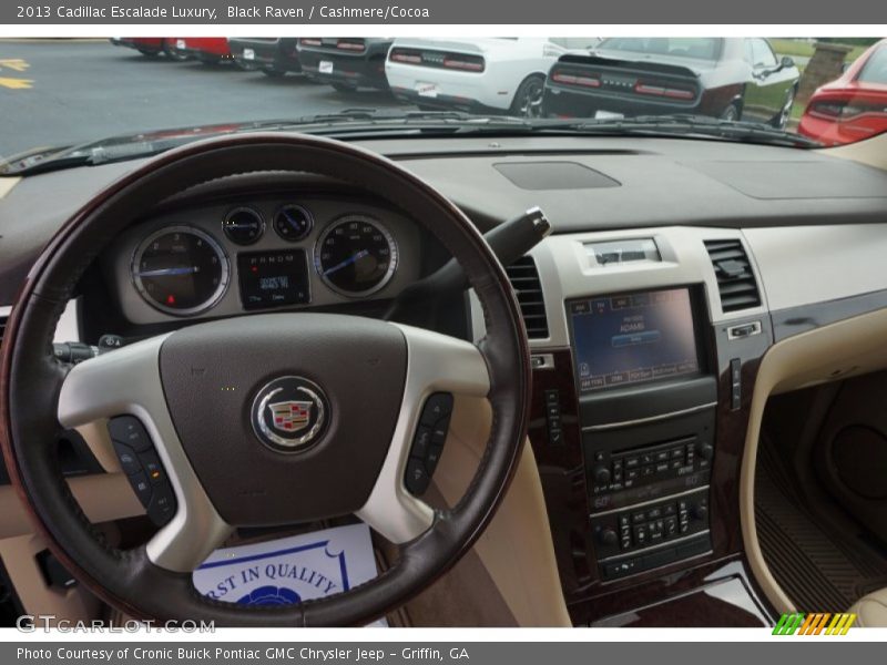 Black Raven / Cashmere/Cocoa 2013 Cadillac Escalade Luxury