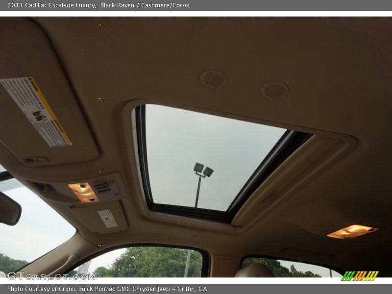 Black Raven / Cashmere/Cocoa 2013 Cadillac Escalade Luxury