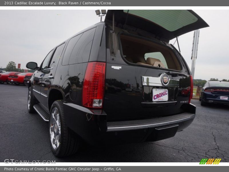 Black Raven / Cashmere/Cocoa 2013 Cadillac Escalade Luxury