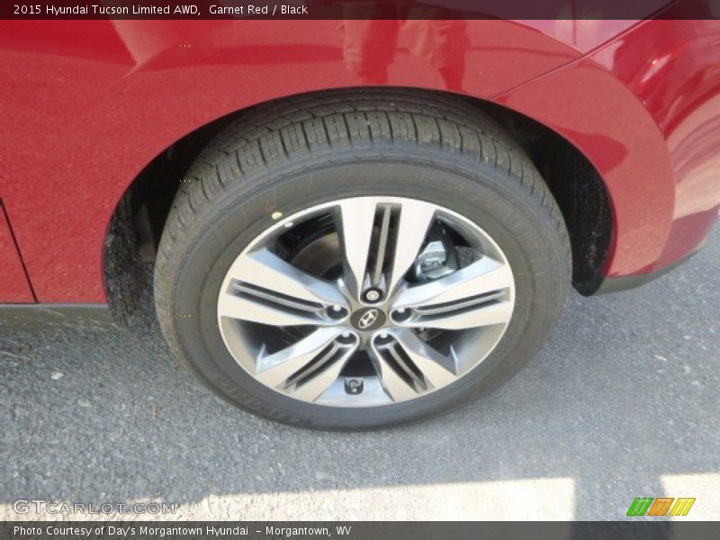 Garnet Red / Black 2015 Hyundai Tucson Limited AWD