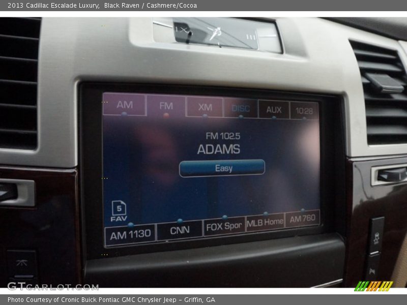 Black Raven / Cashmere/Cocoa 2013 Cadillac Escalade Luxury
