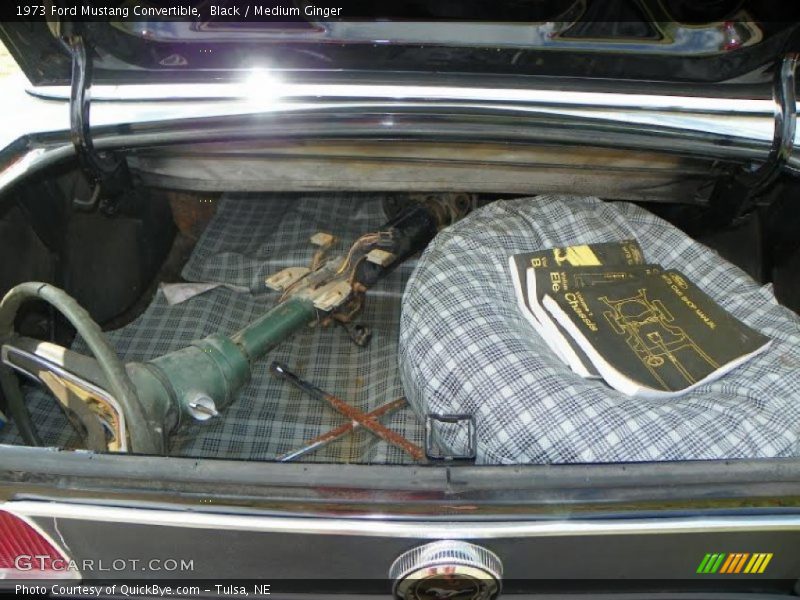  1973 Mustang Convertible Trunk
