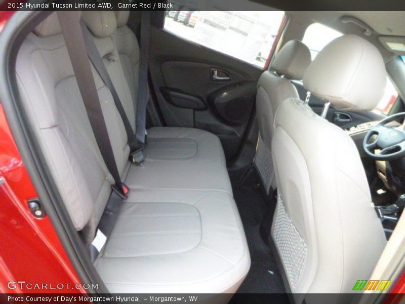 Garnet Red / Black 2015 Hyundai Tucson Limited AWD
