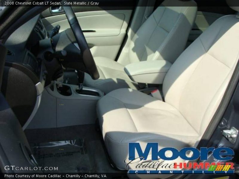 Slate Metallic / Gray 2008 Chevrolet Cobalt LT Sedan