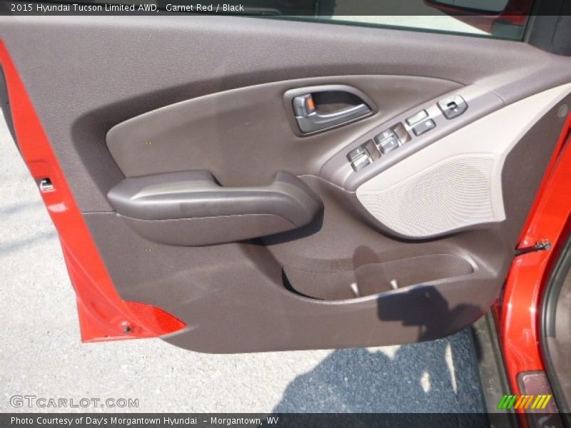 Garnet Red / Black 2015 Hyundai Tucson Limited AWD