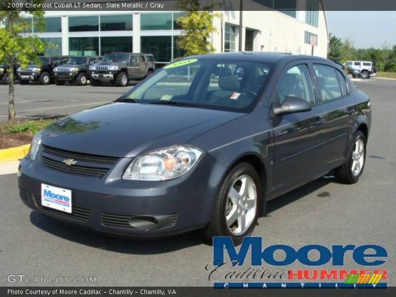 Slate Metallic / Gray 2008 Chevrolet Cobalt LT Sedan