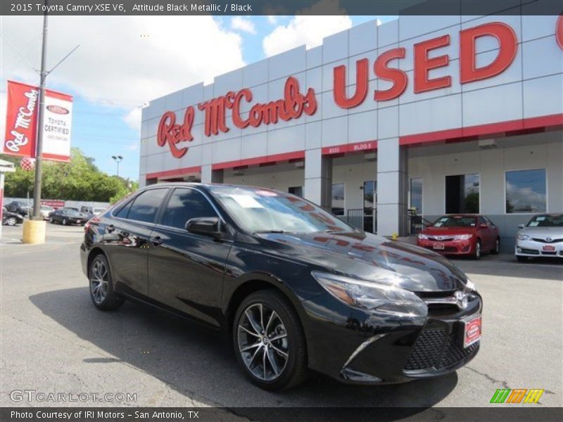 Attitude Black Metallic / Black 2015 Toyota Camry XSE V6