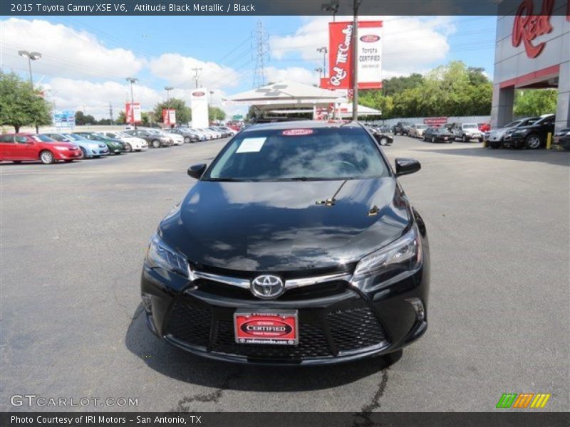 Attitude Black Metallic / Black 2015 Toyota Camry XSE V6