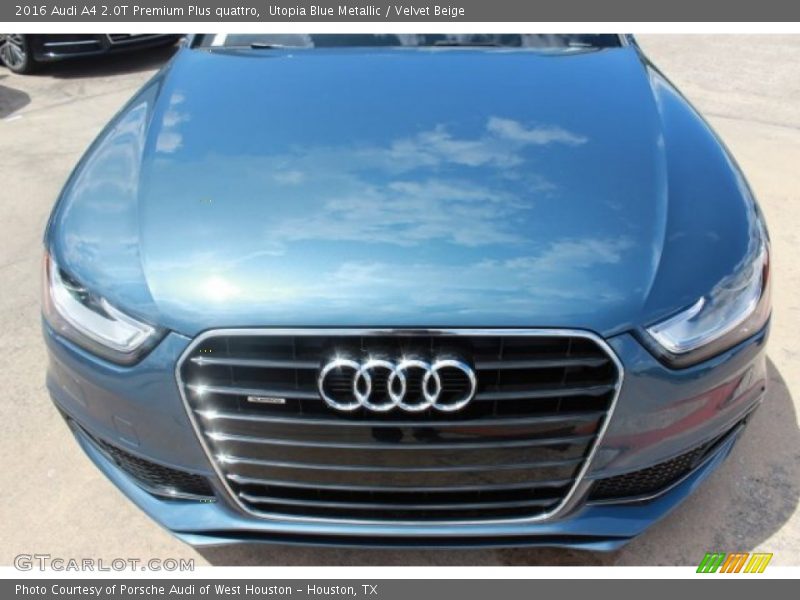 Utopia Blue Metallic / Velvet Beige 2016 Audi A4 2.0T Premium Plus quattro